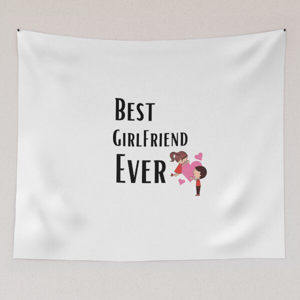 Item preview, BEST GIRLFRIEND EVER designed and sold by Ashalcheema.