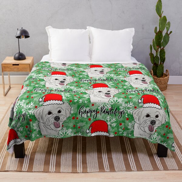 Item preview, Happy pawlidays little doggo designed and sold by Lauryn Elder.
