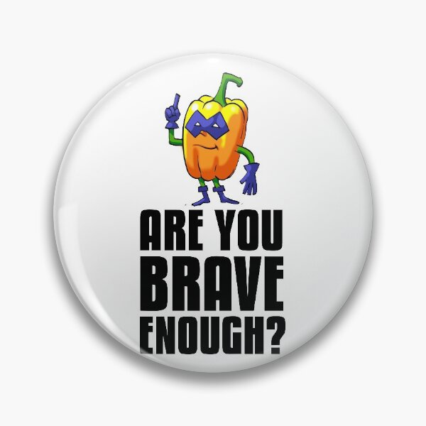 Item preview, Mystery Pepper Are You Brave Enough? Superhero Foodie I Love Peppers! designed and sold by ProjectX23.