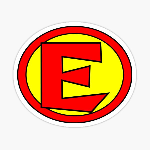 Item preview, Hero, Heroine, Superhero, Initials,  E designed and sold by Kreativista.