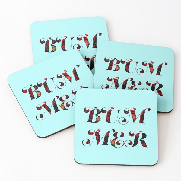 Item preview, Bummer cute word typography  designed and sold by Nonsense and Relish.