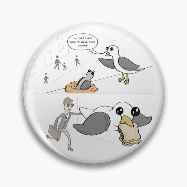 Item preview, Gulls being gulls designed and sold by BennyHoDesigns.