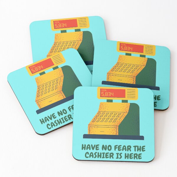 Item preview, Have No Fear The Cashier Is Here designed and sold by Mamibo.