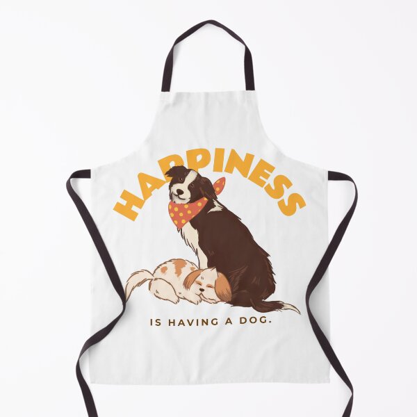 Item preview, Happiness is having a dog designed and sold by TamGustam.