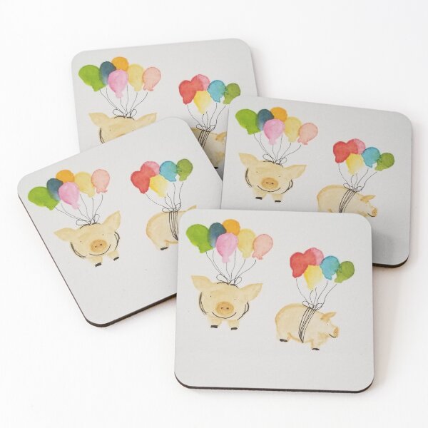 Item preview, When Pigs Fly designed and sold by Artbykayrae.