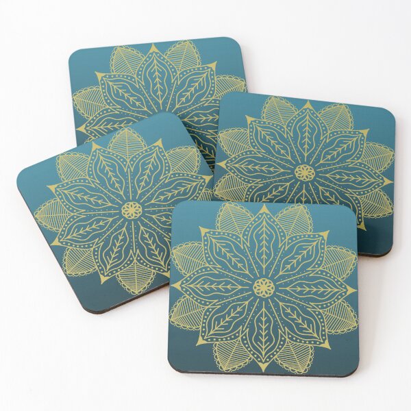 Item preview, Yellow Flower Mandala designed and sold by SunfullyYours.