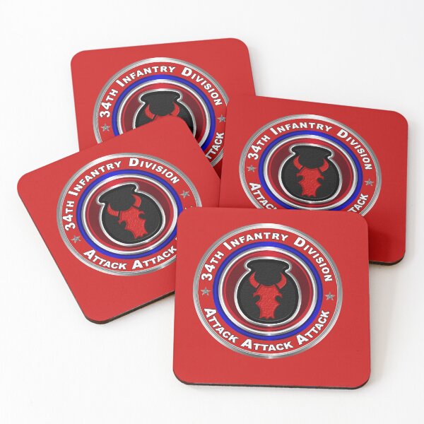 Item preview, 34th Infantry Division  designed and sold by SoldierAlways.