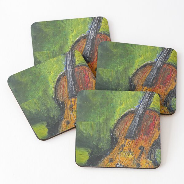 Item preview, Old Irish Fiddle (Violin) -  Painting designed and sold by BuyIrishArt.