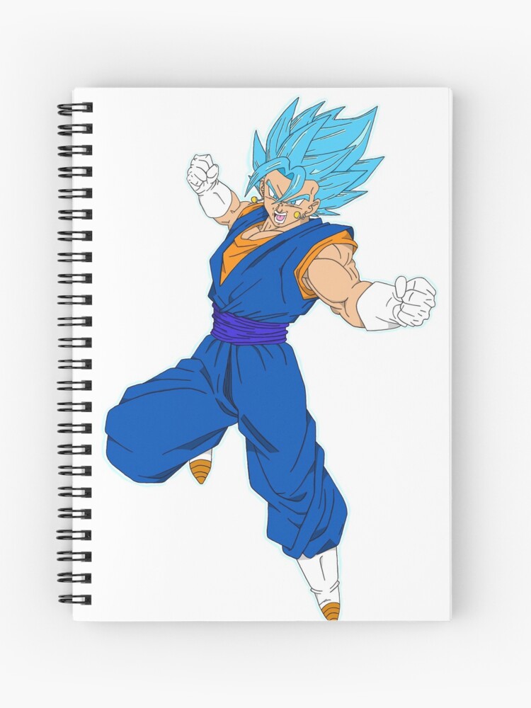 And this is Vegito Blue! - Super Saiyan God SS Vegito | Spiral Notebook