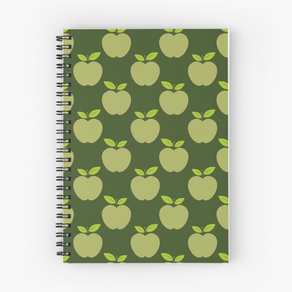 Item preview, Green apples on a dark green background designed and sold by AnnieHochmann.