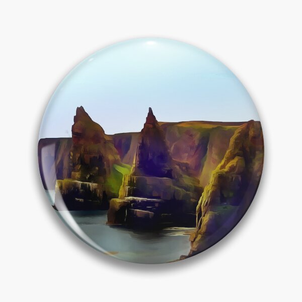 Item preview, Stacks of Duncansby (Painting) designed and sold by cmphotographs.