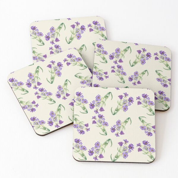 Item preview, Eustoma russelianum Texas Bluebell    pretty purple flowers designed and sold by domdjs4239.