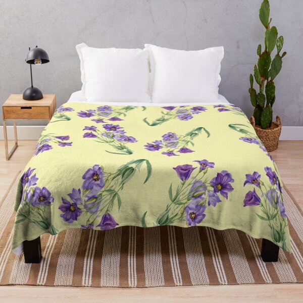 Item preview, Eustoma russelianum Texas Bluebell    pretty purple flowers designed and sold by domdjs4239.
