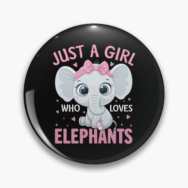 Item preview, Just a Girl Who Loves Elephants, Funny Elephant Lover Gift designed and sold by Best Designer.