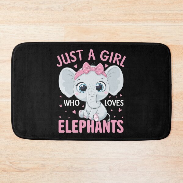 Item preview, Just a Girl Who Loves Elephants, Funny Elephant Lover Gift designed and sold by Best Designer.