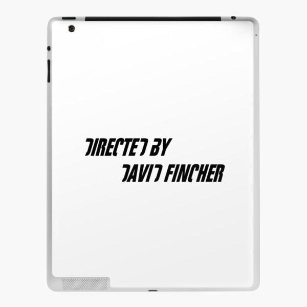 Directed by David Fincher iPad Case & Skin for Sale by Agustí López