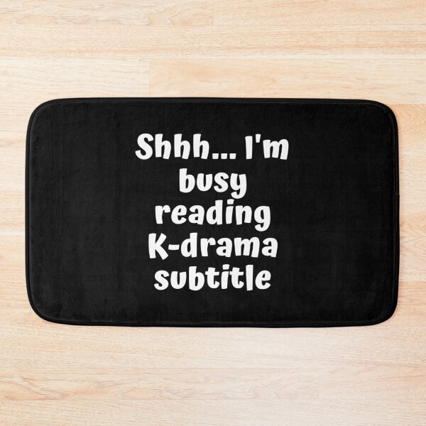 Item preview, Shh Im busy reading kdrama subtitle voice designed and sold by KdramaSayQuote.