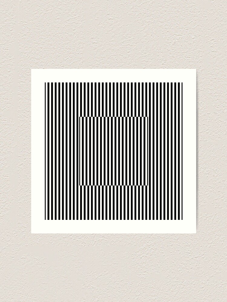 Alternate view of Vertical Symmetrical Strips Art Print