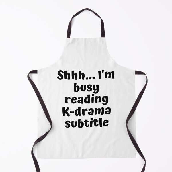 Item preview, Shh Im busy reading kdrama subtitle voice designed and sold by KdramaSayQuote.