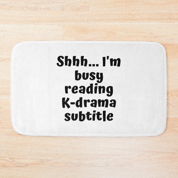 Item preview, Shh Im busy reading kdrama subtitle voice designed and sold by KdramaSayQuote.