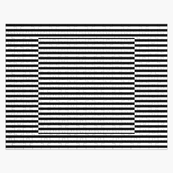 Horizontal Symmetrical Strips Jigsaw Puzzle