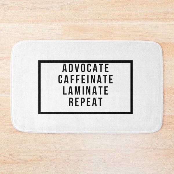 Item preview, Advocate Caffeinate Laminate Repeat designed and sold by jpremiumdesigns.