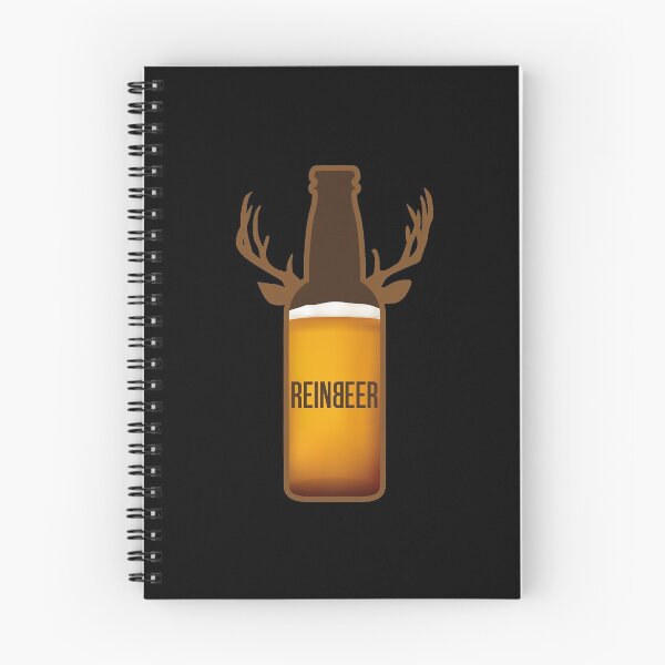 Item preview, Rainbeer Christmas drinking design designed and sold by Akram96.