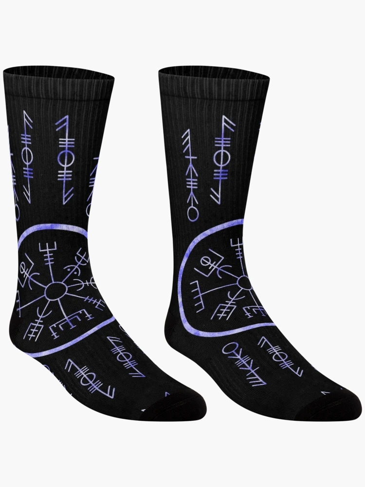 Thumbnail 3 of 5, Socks, Compass designed and sold by jixelpatterns.