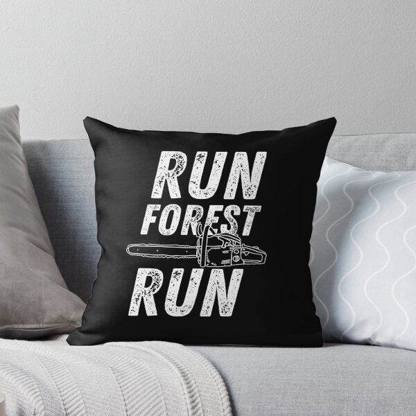 Item preview, Run Forest Run Lumberjack Chainsaw designed and sold by JulianoZn97.