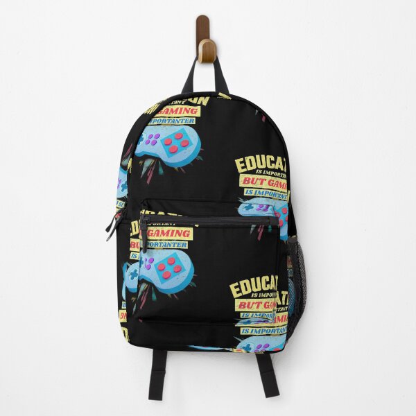 Item preview, education is important but gaming is importanter designed and sold by FZ Designs.
