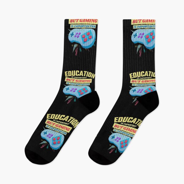 Item preview, education is important but gaming is importanter designed and sold by Fares Zeineh.