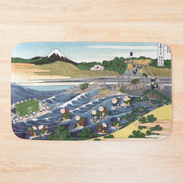 Item preview, Fuji from Kanaya on the Tokaido Highway by Katsushika Hokusai designed and sold by Takeda-art.
