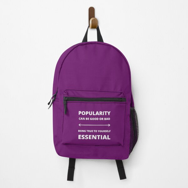 Item preview, Popularity can be good or bad. Being true to yourself essential. designed and sold by fev-rocks.
