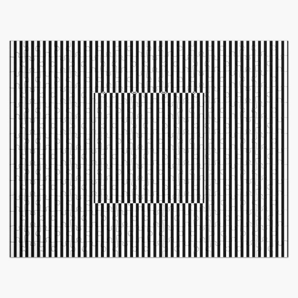 Vertical Symmetrical Strips Jigsaw Puzzle