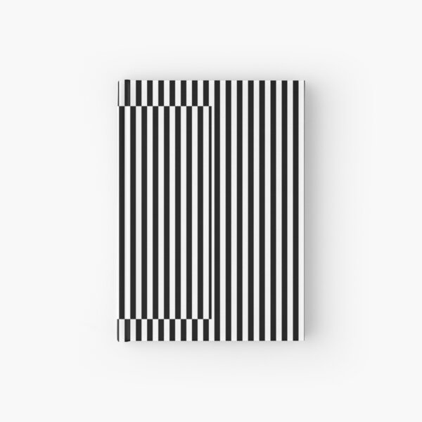 Vertical Symmetrical Strips Hardcover Journal