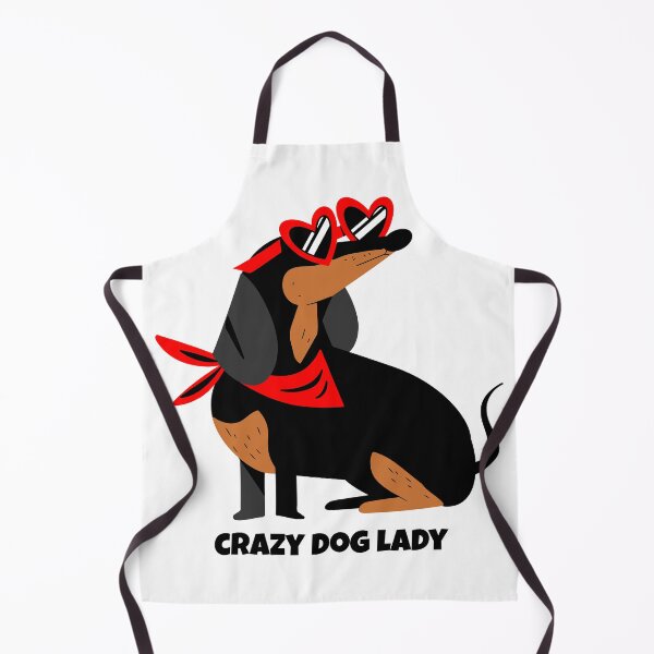 Item preview, Crazy Dog Lady Fashion Dachshund dog designed and sold by TamGustam.