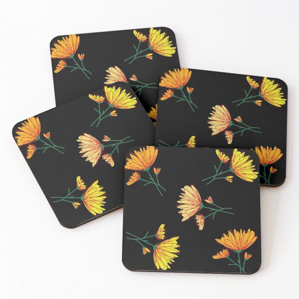 Item preview, Yeloow flower pattern designed and sold by MadeByFDC.