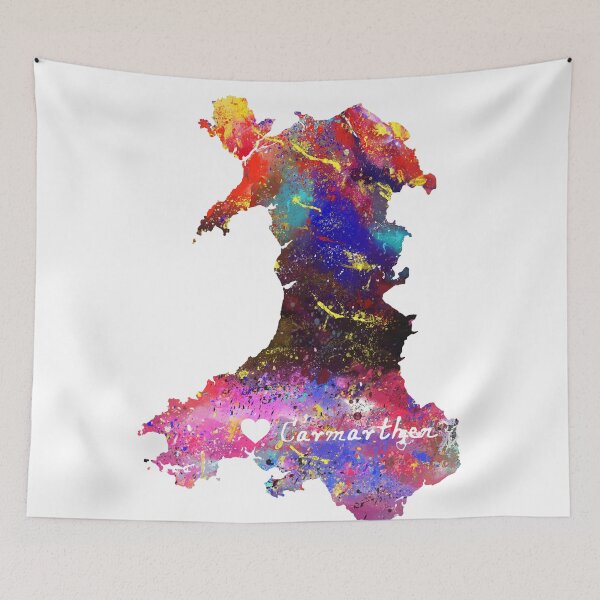Item preview, Carmarthen Quote Art Design Inspirational Motivat designed and sold by vividpixelusa.