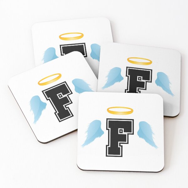 Item preview, Letter F College Font Good Heaven designed and sold by comcamworld.