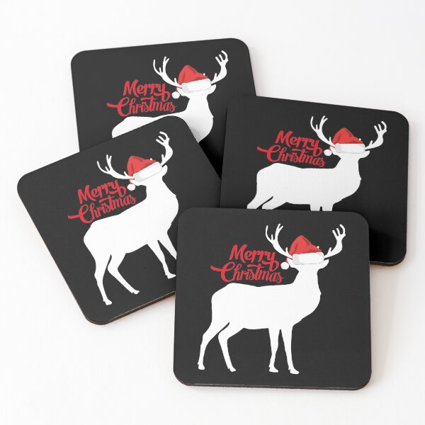 Item preview, Merry Christmas Reindeer with Hat designed and sold by Akram96.