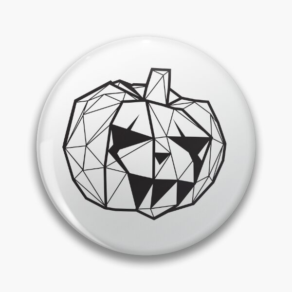 Item preview, Black and white halloween carved pumpkin designed and sold by StudioRenate.