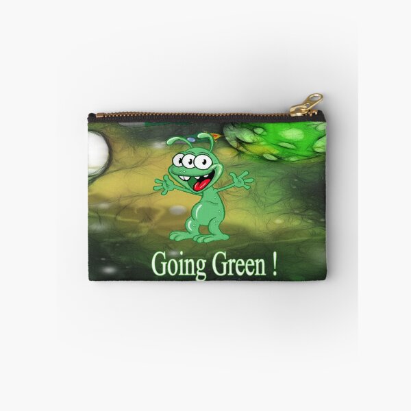 Item preview, Go Green alien monster in space designed and sold by MNA-Art.