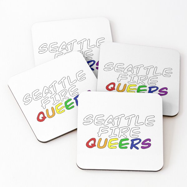 Item preview, seattle fire queers designed and sold by Samantha Faller.