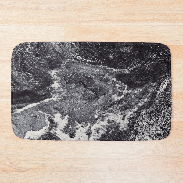 Item preview, Black Marble with White Pattern designed and sold by KM KAMRON.