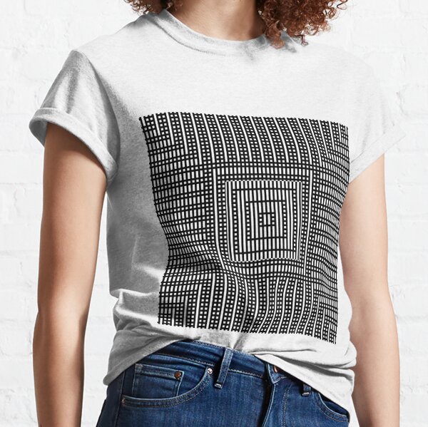 Symmetrical Strips Classic T-Shirt