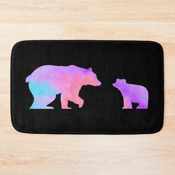 Item preview, Purple Watercolor Bears designed and sold by Hedda Young.