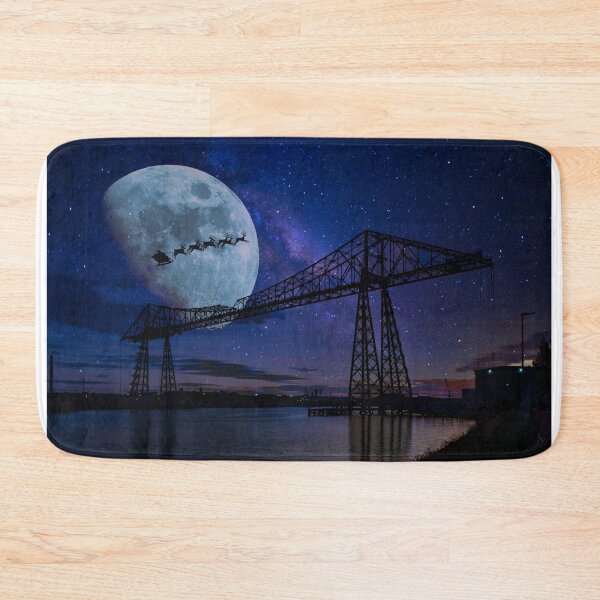 Item preview, The Transporter Bridge and Santa doing his rounds designed and sold by John Stoves.