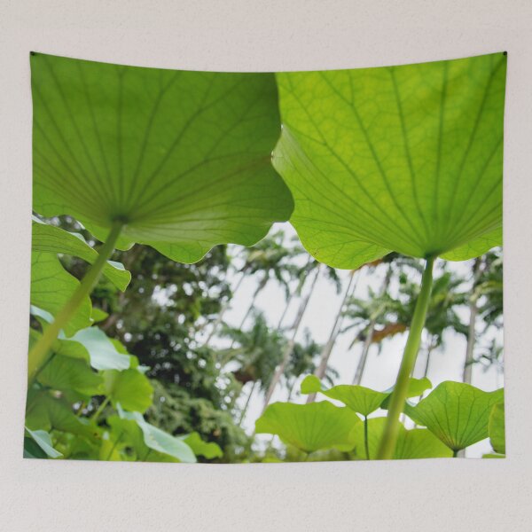 Item preview, Under the Auspices of Lotus and Royal Palm designed and sold by The Discreet Peacock.