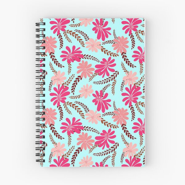 Item preview, FLORAL SPREAD - AQUA designed and sold by PrachiManerikar.