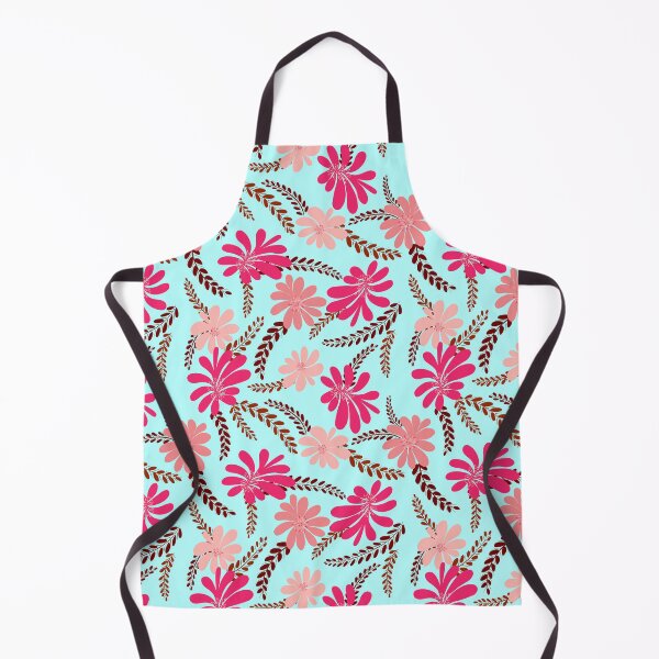 Item preview, FLORAL SPREAD - AQUA designed and sold by PrachiManerikar.